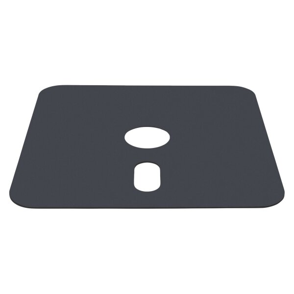 Decorplatte zu Glatz Rollensockelrahmen M4 180kg anthrazit