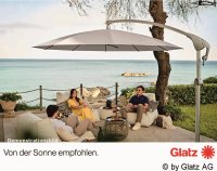 Glatz PENDALEX® P+ Ampelschirm (ohne Befestigung)
