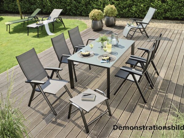 CIRRUS Stapelliege (extra hoch) Aluminium