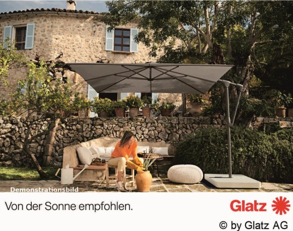 Glatz SUNWING® Casa Ampelschirm (ohne Befestigung)